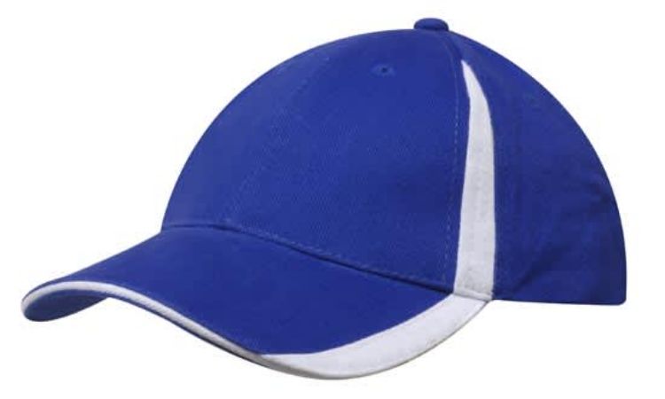 Picture of Brushed Heavy Cotton Cap with Inserts on the Peak & Crown