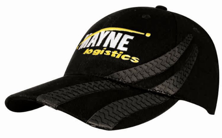 Picture of Brushed Heavy Cotton Cap with Tyre Tracks