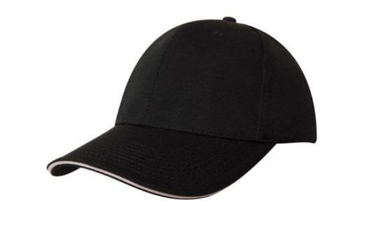Picture of Chino Twill Twill Cap with Sandwich Trim