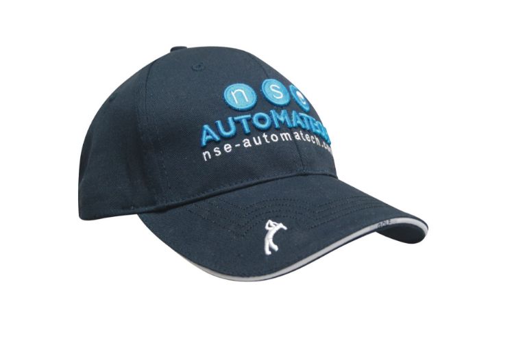 Picture of Chino Twill Golf Cap with Peak Embroidery