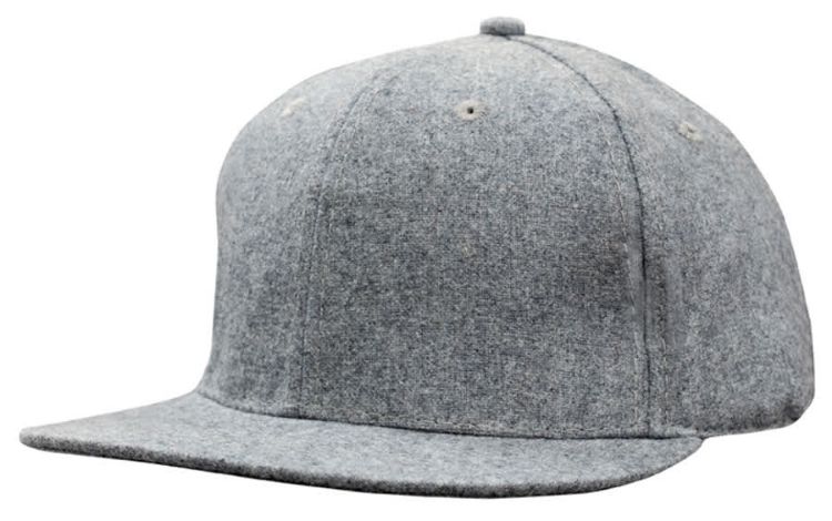 Picture of Grey Marle Flannel With Snap Back Pro Styling