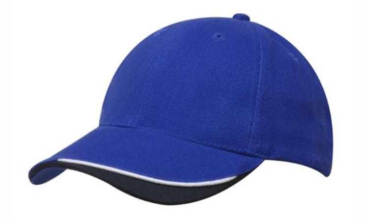 Picture of Brushed Heavy Cotton Cap with Indented Peak