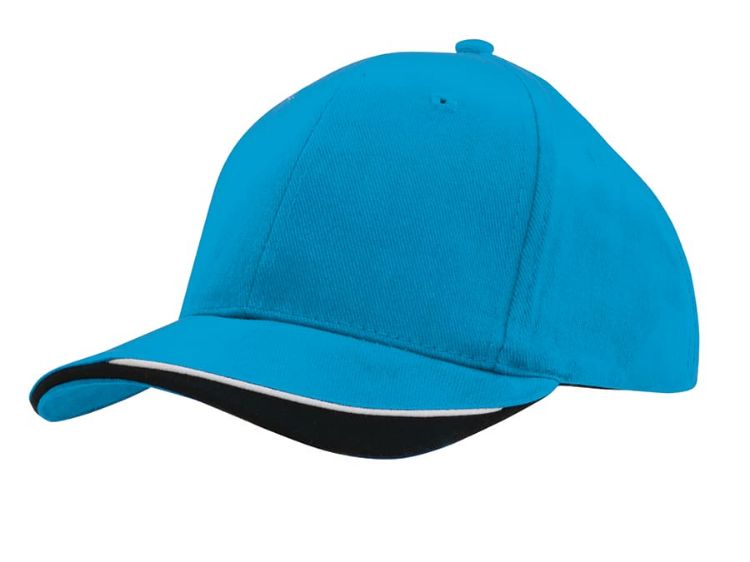 Picture of Brushed Heavy Cotton Cap with Indented Peak