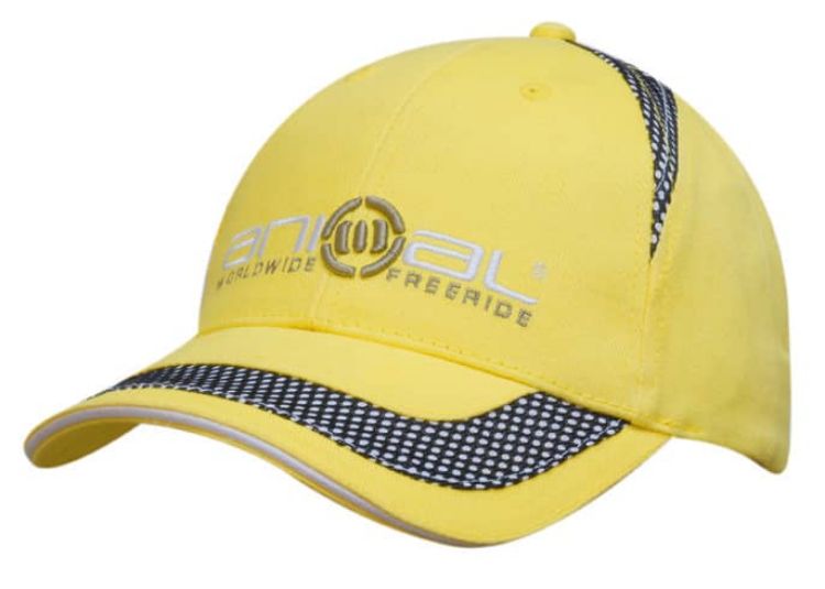 Picture of Brushed Heavy Cotton Cap with Mesh Inserts