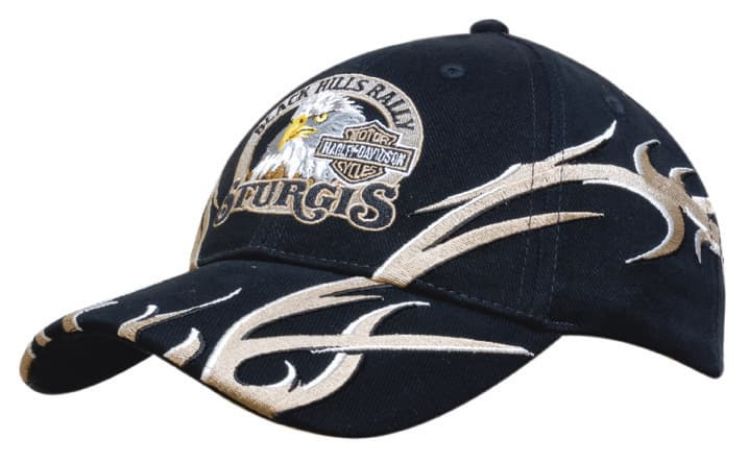 Picture of Brushed Heavy Cotton Cap with Sickle Embroidery