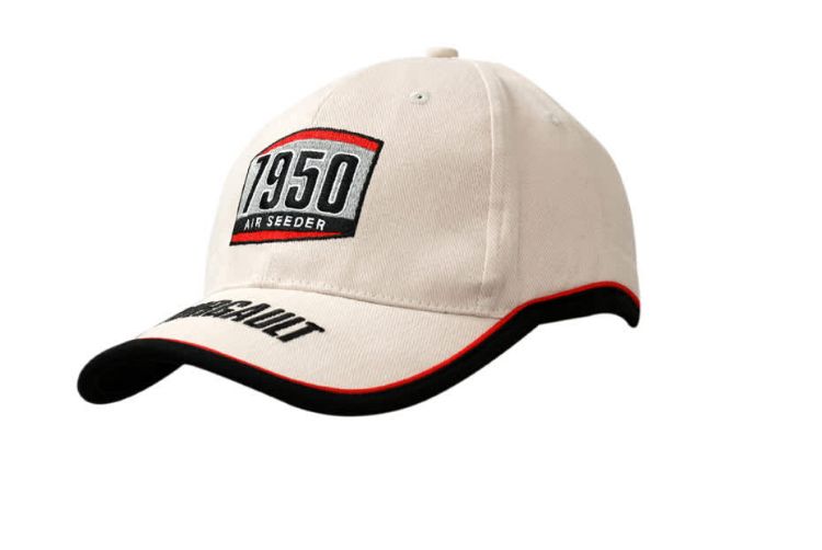 Picture of Brushed Heavy Cotton Cap with Crown & Peak Trim & Piping