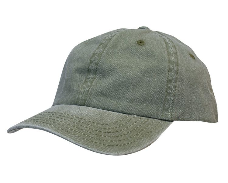 Picture of Enzyme Washed Pigment Dyed Cotton Twill Cap