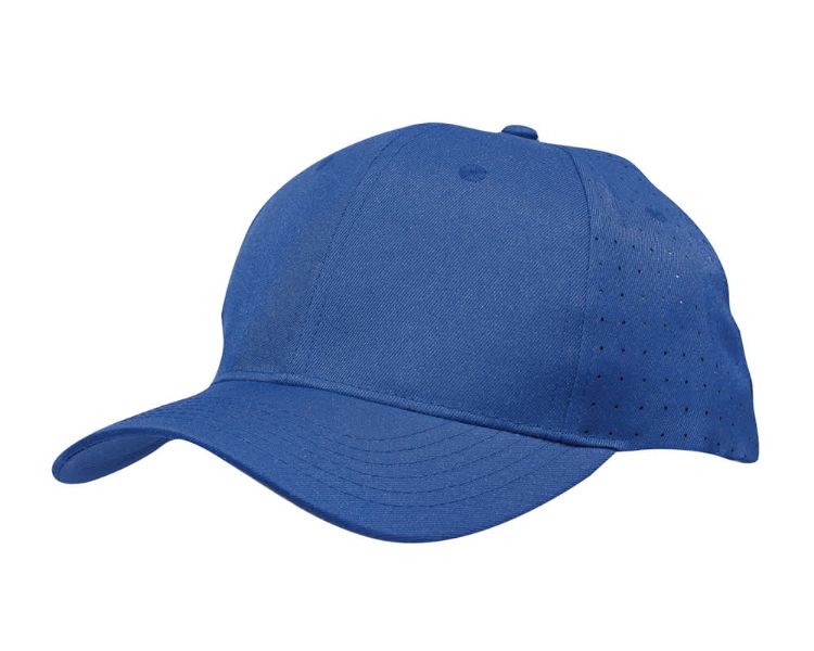 Picture of Breathable Poly Twill Cap with Circle Perforations