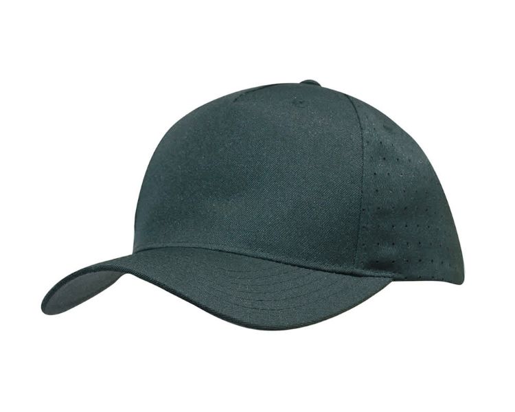 Picture of Breathable Poly Twill Cap with Circle Perforations