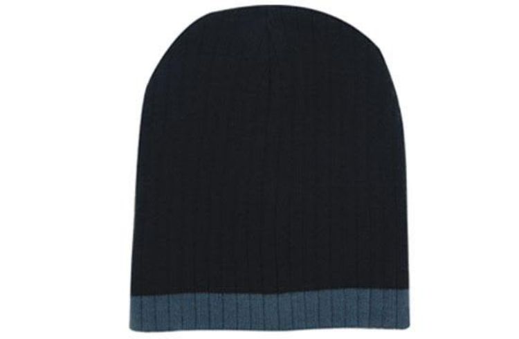Picture of Two Tone Cable Knit Beanie
