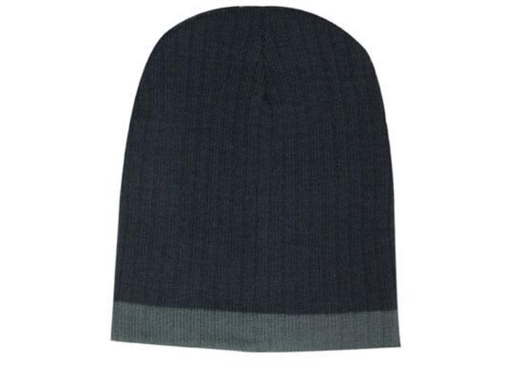 Picture of Two Tone Cable Knit Beanie