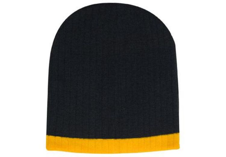 Picture of Two Tone Cable Knit Beanie