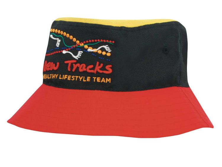 Picture of Breathable Poly Twill Multicoloured Bucket Hat