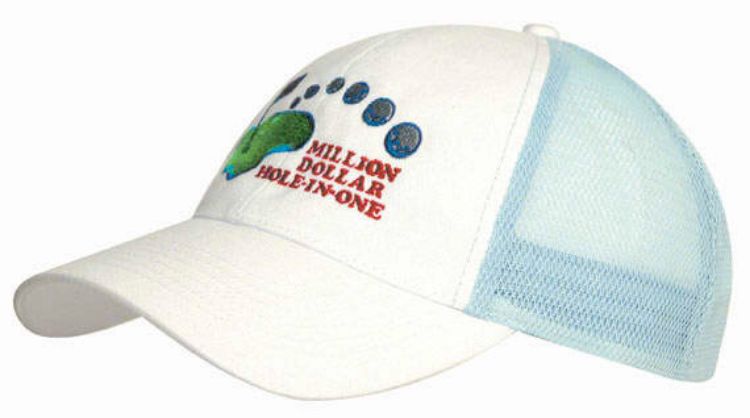 Picture of Brushed Cotton Cap with Mesh Back